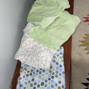 Four changing pad covers